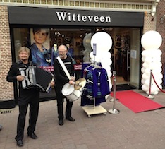 lopend accordeon duo